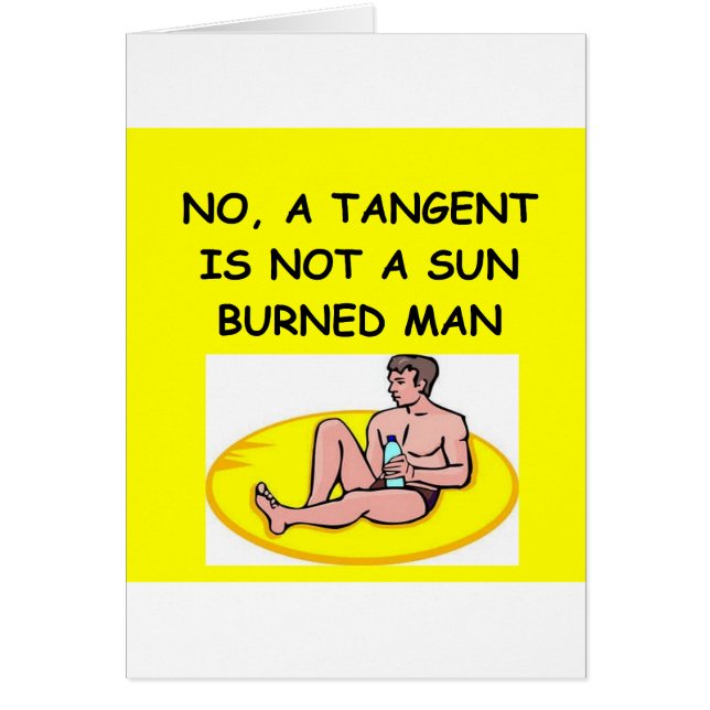 mathskämt hälsningskort (Framsidan)