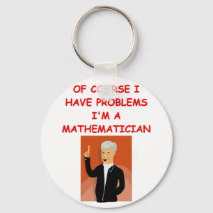 mathskämt nyckelring