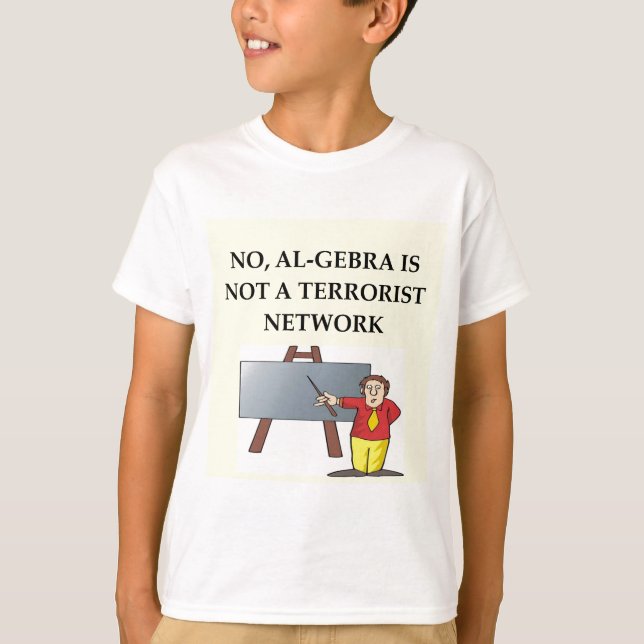 mathskämt tee shirt (Framsida)