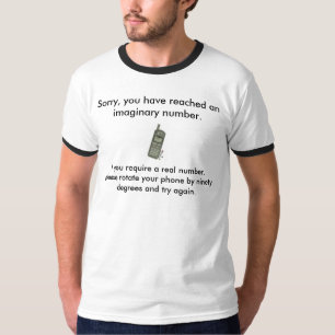 Mathskämtskjorta T Shirt