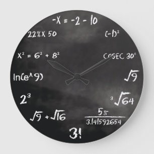 MathsQuizrundan tar tid på (anpassningsbar) Stor Klocka
