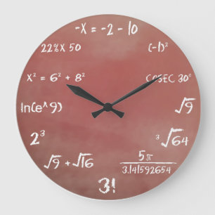 MathsQuizväggen tar tid på Stor Klocka