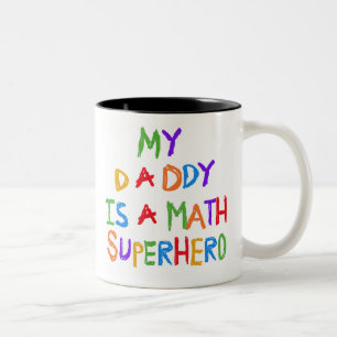 MathSuperhero Två-Tonad Mugg