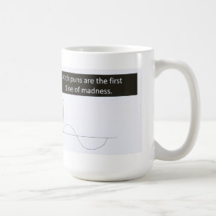 Mathvitssinus av den galenheta muggen, humor kaffemugg