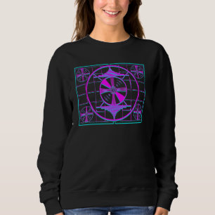 Mathware Geeky Tv Test Mönster Mathematics Math Pu T Shirt