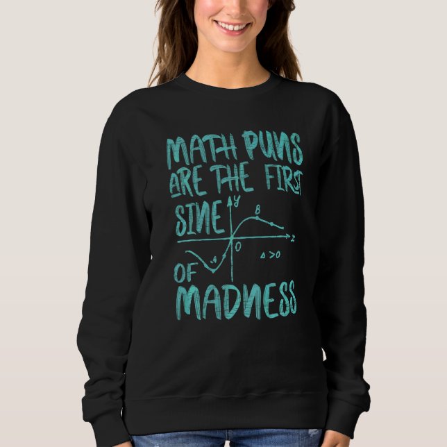 Mathy Math Puns är Galenheta T Shirt (Framsida)