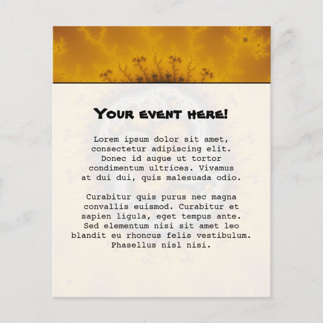 Matilda19 - Fractal art Flygblad (Framsidan)