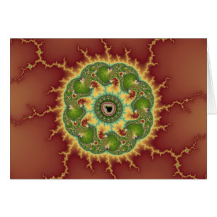 Matilda21a - Fractal Art Hälsningskort