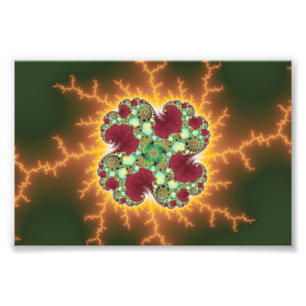 Matilda 17 - Fractal Art Fototryck