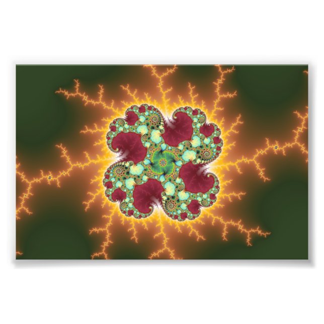 Matilda 17 - Fractal Art Fototryck (Framsidan)
