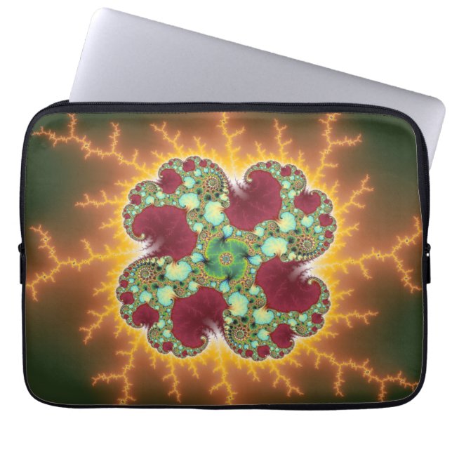 Matilda 17 - Fractal Art Laptop Sleeve (Framsidan)