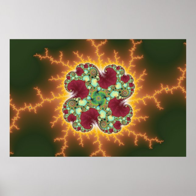 Matilda 17 - Fractal Art Poster (Framsidan)