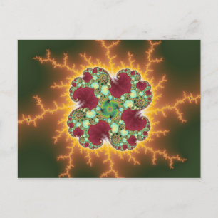 Matilda 17 - Fractal Art Vykort