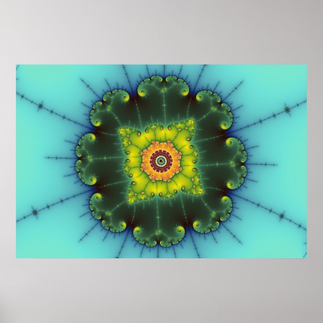 Matilda 1 - Fractal Art Poster (Framsidan)