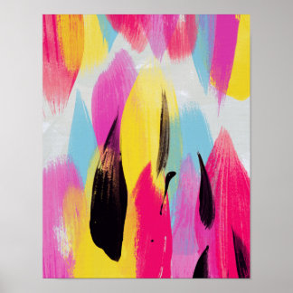 Matilda // Abstrakt Painting Poster