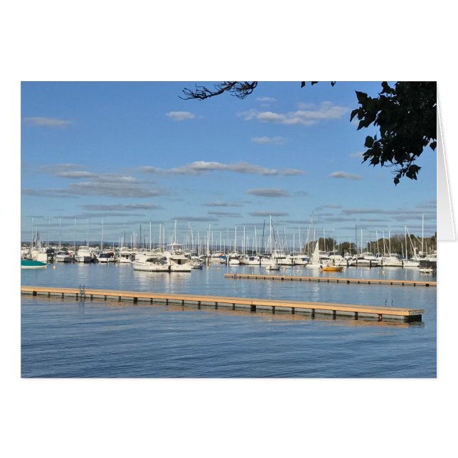 Matilda Bay, Australien Hälsningskort (Framsidan Horizontal)