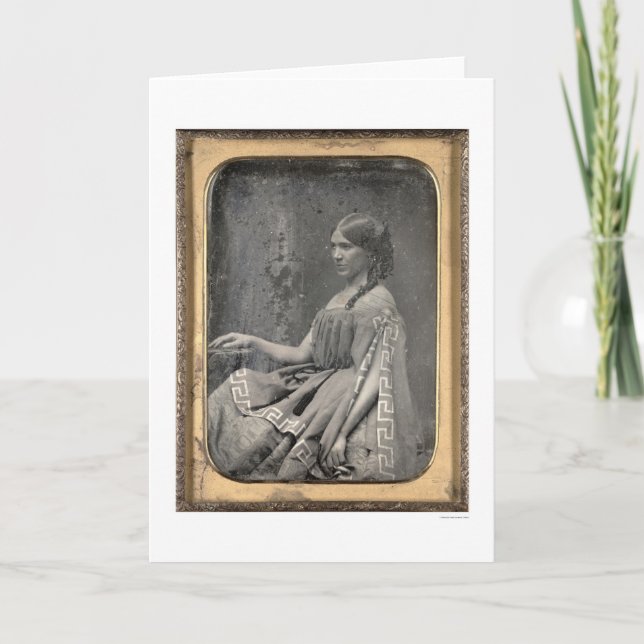 Matilda C. Heron [Ca. 1850] Kort (Framsida)