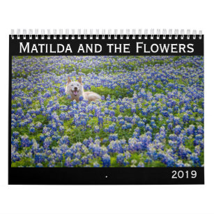 Matilda och kalendern för blommor 2019 kalender