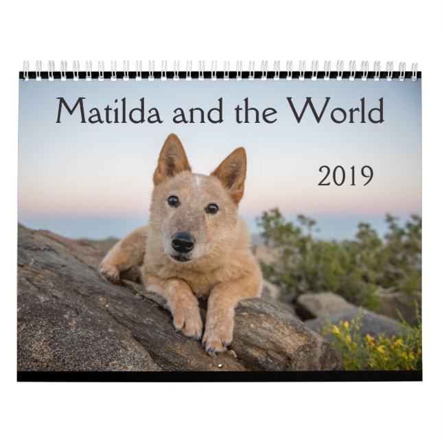 Matilda och kalendern för värld 2019 kalender (Omslag)