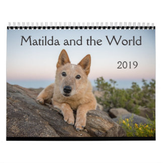 Matilda och kalendern för värld 2019 kalender
