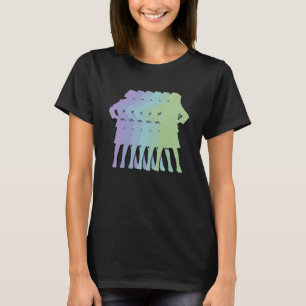Matilda Strong gradient musikalisk teaterställning T Shirt