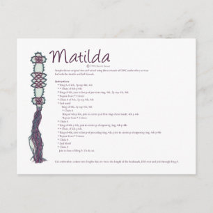 Matilda-vykort Vykort