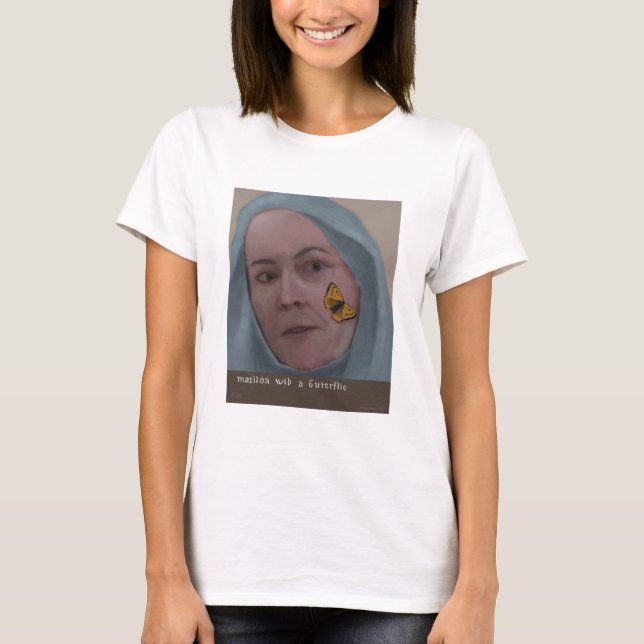 Matilda witas a buterflie t shirt (Framsida)