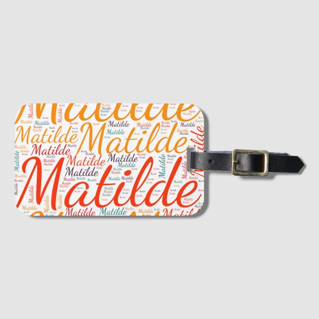 Matilde Bagagebricka (Framsida horisontal)