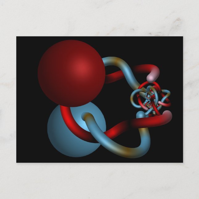 Mating Dance of the Alexander Horned Spheres Vykort (Framsida)