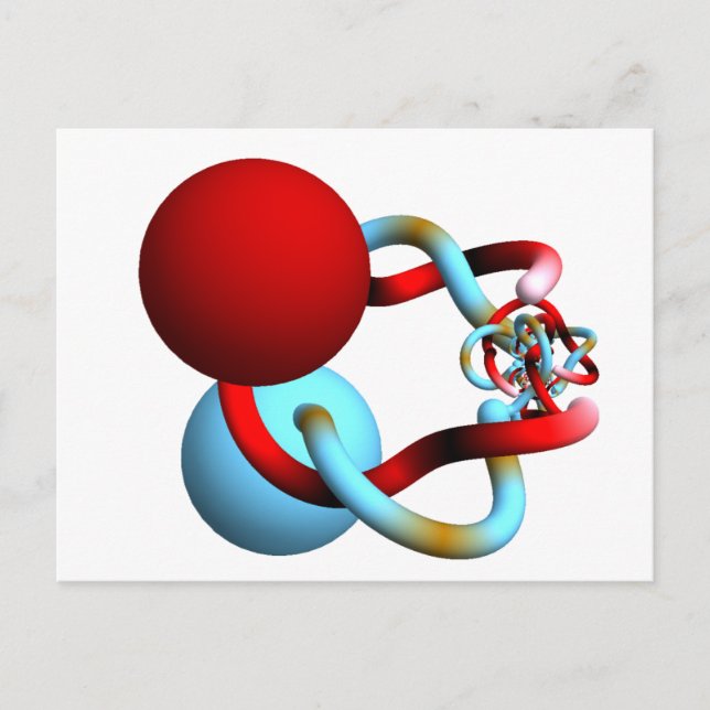 Mating Dance of the Alexander Horned Spheres Vykort (Framsida)