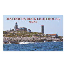 Matinicus Sten fyr, Maine