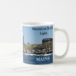 Matinicus sten tänder, den Maine muggen Kaffemugg