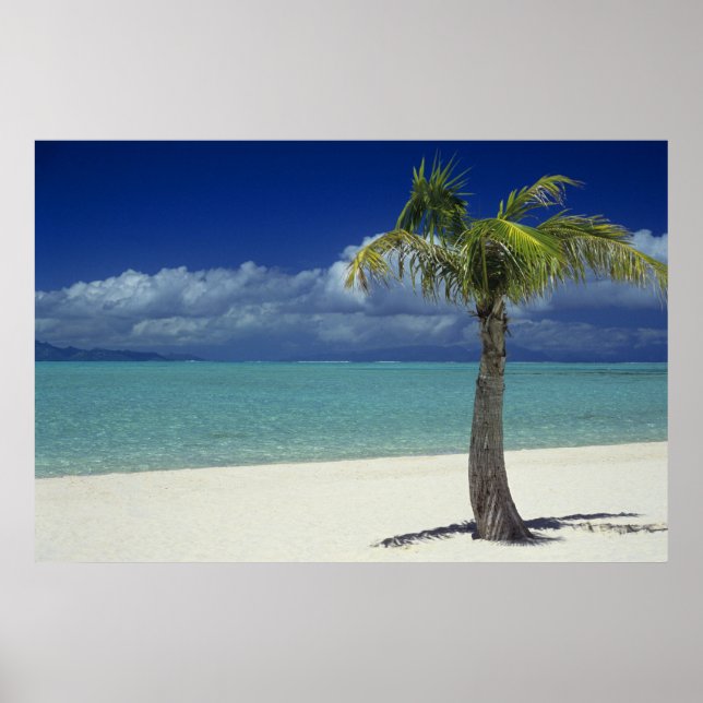 Matira Beach på ön Bora Bora, 2 Poster (Framsidan)