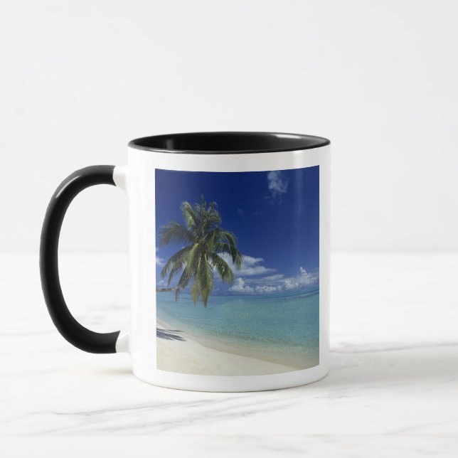 Matira Beach på ön Bora Bora, Mugg (Vänster)