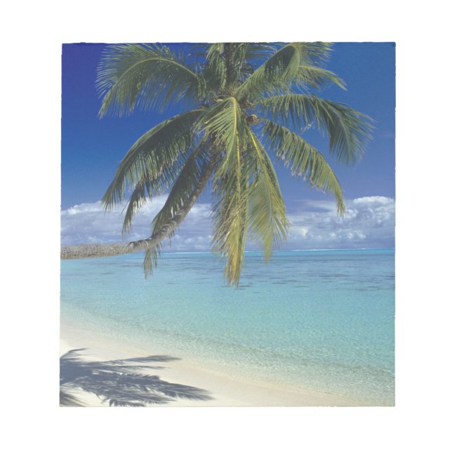 Matira Beach på ön Bora Bora, Society Anteckningsblock (Framsida)