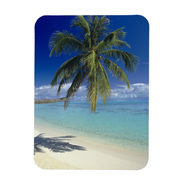 Matira Beach på ön Bora Bora, Society Magnet (Vertikal)