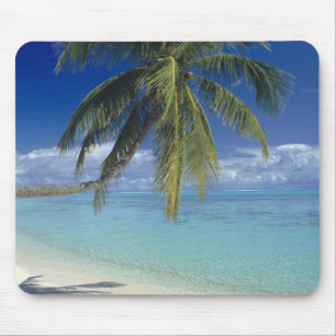 Matira Beach på ön Bora Bora, Society Musmatta