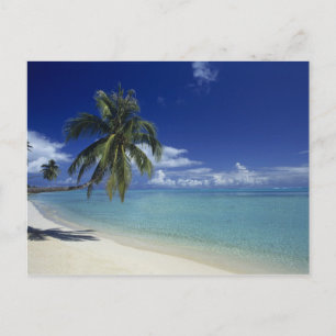 Matira Beach på ön Bora Bora, Vykort