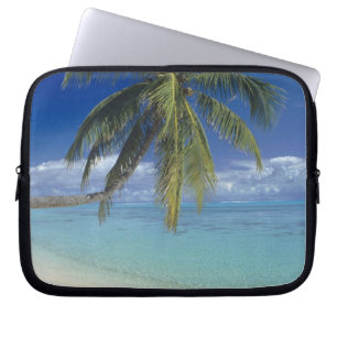 Matira-stranden på ön Bora Bora, Sällskapsöarna Laptop Fodral