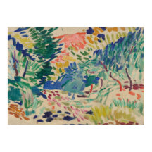 Matisse Abstrated Ligcape Wall Art