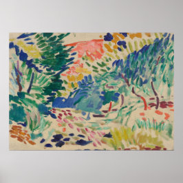 Matisse Abstrated Ligcape Wall Art Poster