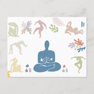 Matisse Art Meditation Inslag Vykort