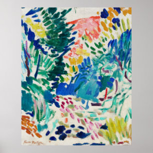 Matisse Colorful liggande Poster