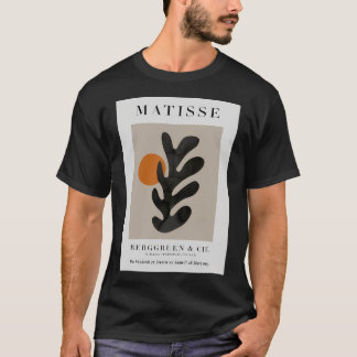 Matisse Cutout Print Orange Neutralt Matisse Art T Shirt