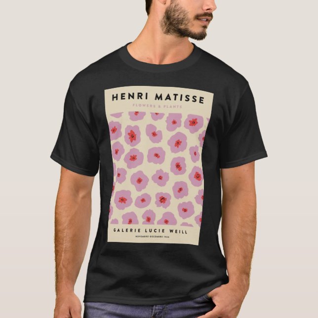 Matisse Flowers &amp; Plants Classic T-Shirt (Framsida)