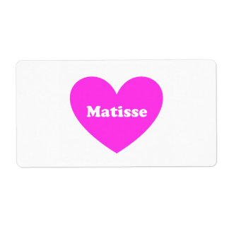 Matisse Fraktsedel