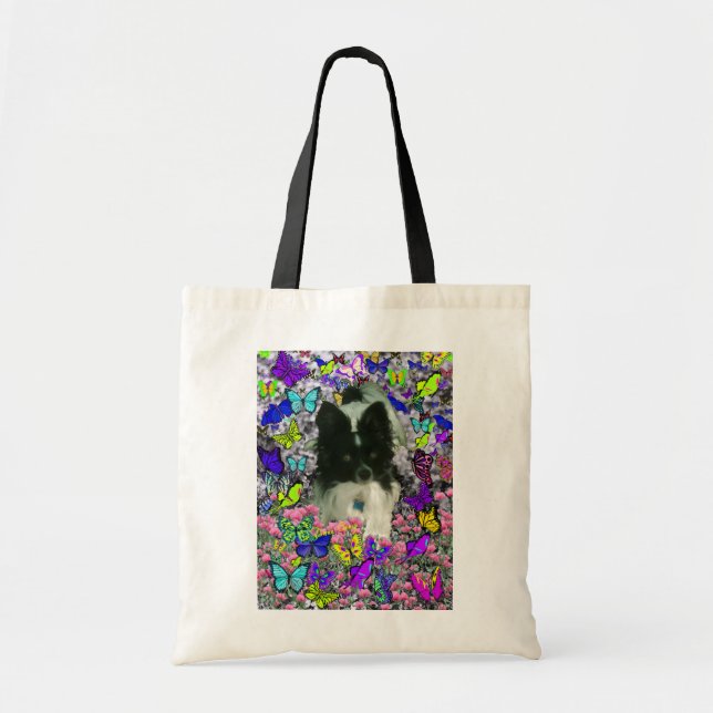 Matisse i fjärilar II - vit & svart Papillon Tygkasse (Framsidan)