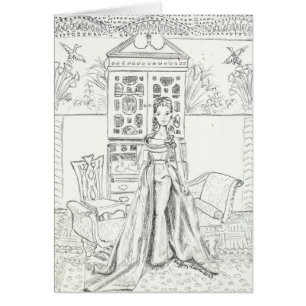 Matisse in Sage Silke Taffeta OBS Kort