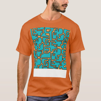 Matisse Inspired 70:e Färg Blobs T Shirt