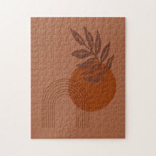 Matisse Inspired Desert Vibes Abstrakt Shapes Pussel